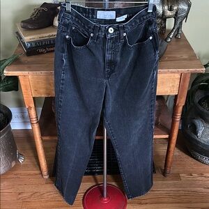 VINTAGE Reflect Black Denim Jeans 100% Cotton 26” Waist